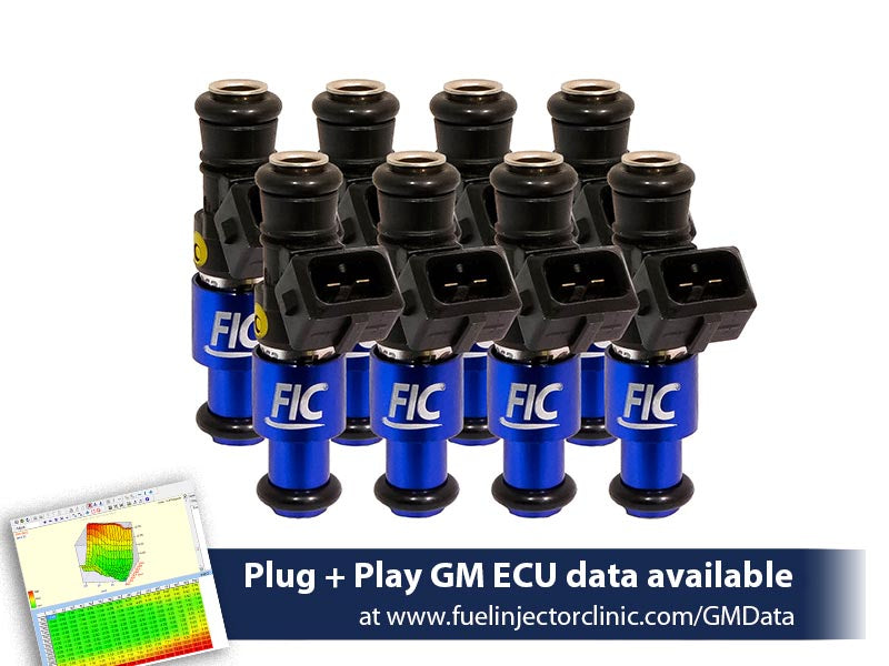 Fuel Injector Clinic 1200cc High-Z Injector Set for LS Truck 1999-2006 IS305-1200H