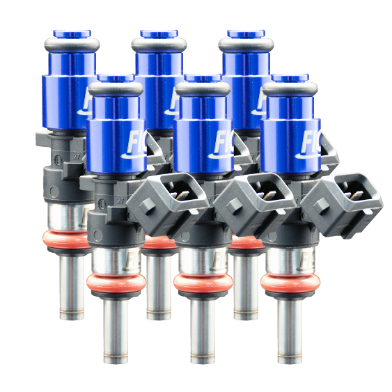 Fuel Injector Clinic 1200cc High-Z Injector Set Set of 6 Custom Fitment ISC-1200H-6
