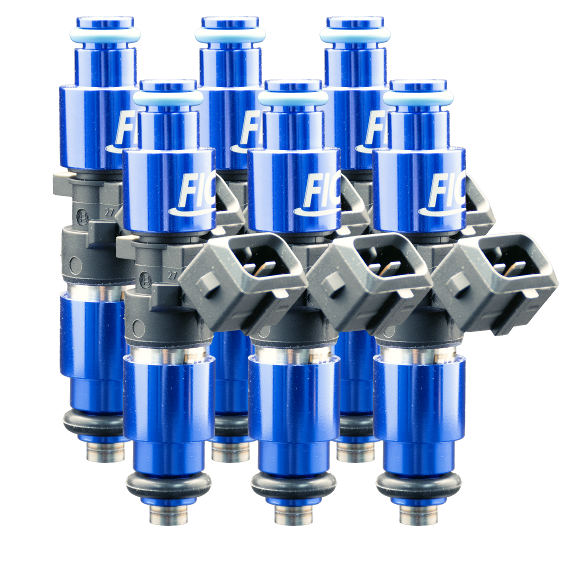 Fuel Injector Clinic 1200cc High-Z Injector Set Set of 6 Custom Fitment ISC-1200H-6