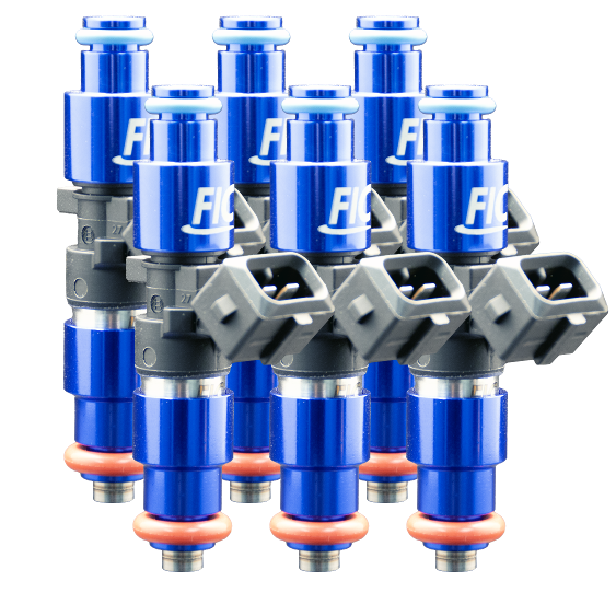 Fuel Injector Clinic 1200cc High-Z Injector Set Set of 6 Custom Fitment ISC-1200H-6