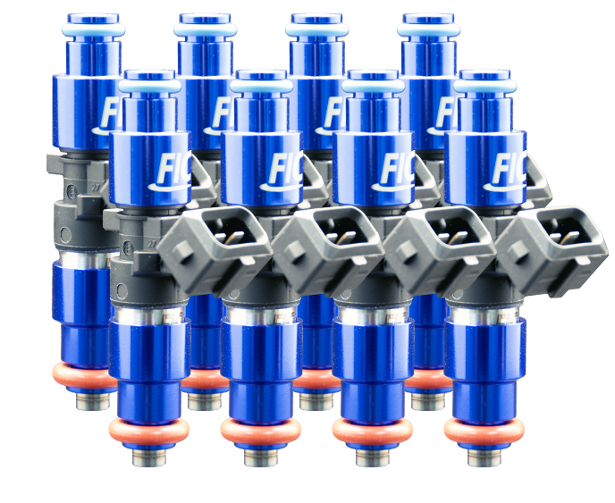Fuel Injector Clinic 1200cc High-Z Injector Set Set of 8 Custom Fitment ISC-1200H-8