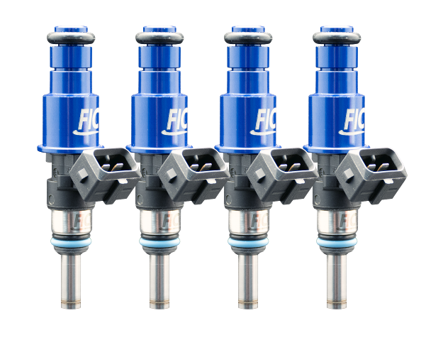 Fuel Injector Clinic 1200cc High-Z Injector Set Set of 4 Custom Fitment ISC-1200H-4