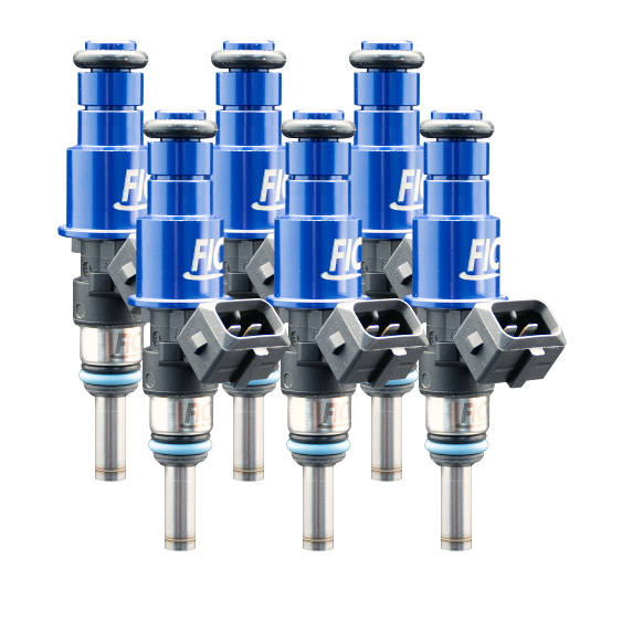 Fuel Injector Clinic 1200cc High-Z Injector Set Set of 6 Custom Fitment ISC-1200H-6