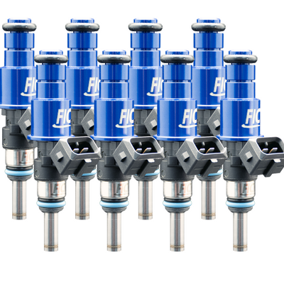 Fuel Injector Clinic 1200cc High-Z Injector Set Set of 8 Custom Fitment ISC-1200H-8
