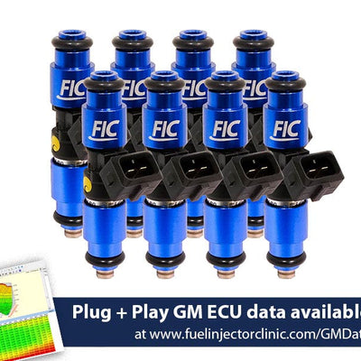 Fuel Injector Clinic 1200cc High-Z Injector Set for GM LS1/LS6 IS300-1200H