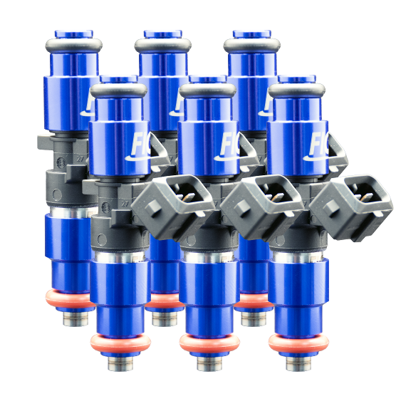 Fuel Injector Clinic 1200cc High-Z Injector Set Set of 6 Custom Fitment ISC-1200H-6