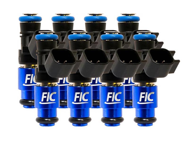 Fuel Injector Clinic 1200cc High-Z Injector Set for Dodge Hemi Gen 1-4 Whipple Supercharger IS153-1200H-D