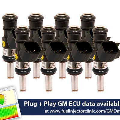Fuel Injector Clinic 1440cc High-Z Injector Set for Chevrolet 6.2 Truck Motors 2009-2013 IS306-1440H