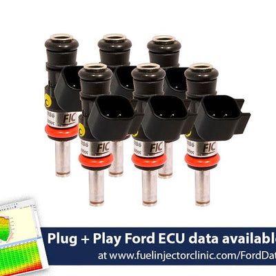 Fuel Injector Clinic 1440cc High-Z Injector Set for Ford Raptor 2017-2019 IS409-1440H