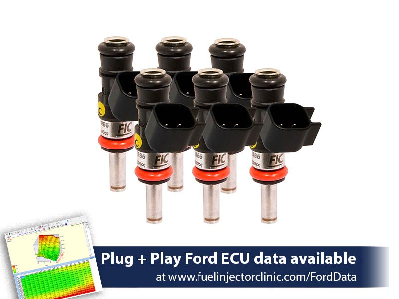 Fuel Injector Clinic 1440cc High-Z Injector Set for Ford Raptor 2017-2019 IS409-1440H