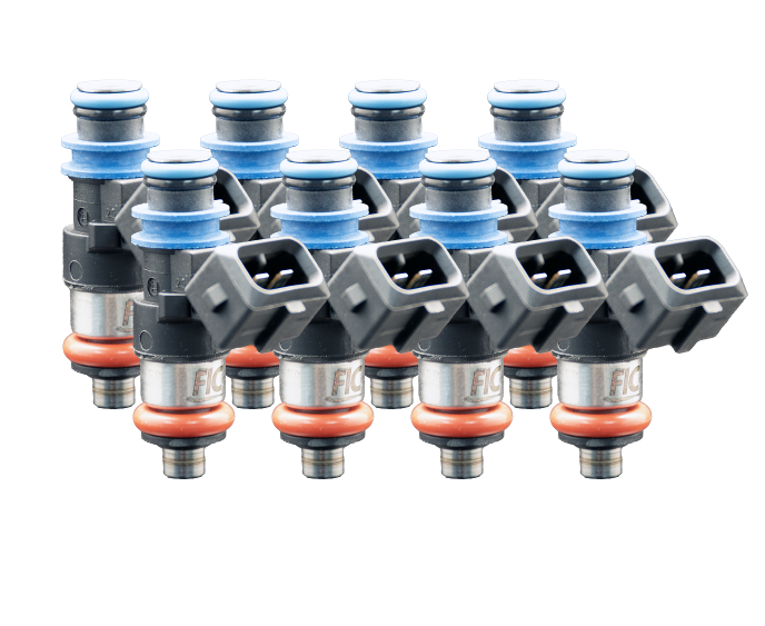Fuel Injector Clinic 1650cc High-Z Injector Set Set of 8 Custom Fitment ISC-1650H-8