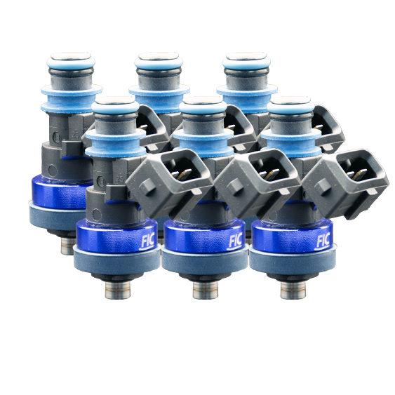 Fuel Injector Clinic 1650cc High-Z Injector Set Set of 6 Custom Fitment ISC-1650H-6