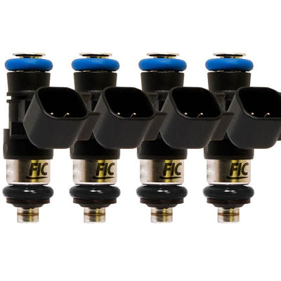 Fuel Injector Clinic 1650cc High-Z Injector Set for Custom 38mm Injector Set ISRD3-1650H