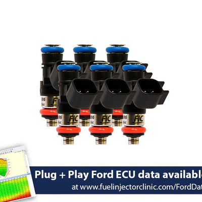 Fuel Injector Clinic 1650cc High-Z Injector Set for Ford Raptor 2017-2019 IS409-1650H