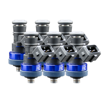 Fuel Injector Clinic 1650cc High-Z Injector Set Set of 6 Custom Fitment ISC-1650H-6