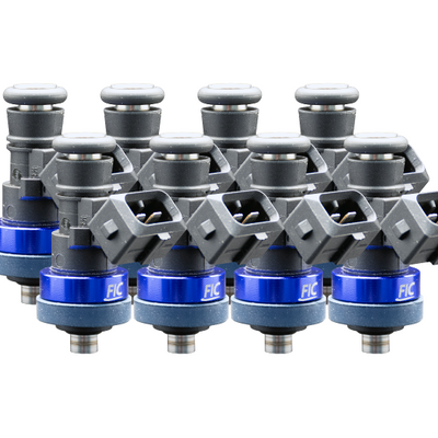 Fuel Injector Clinic 1650cc High-Z Injector Set Set of 8 Custom Fitment ISC-1650H-8