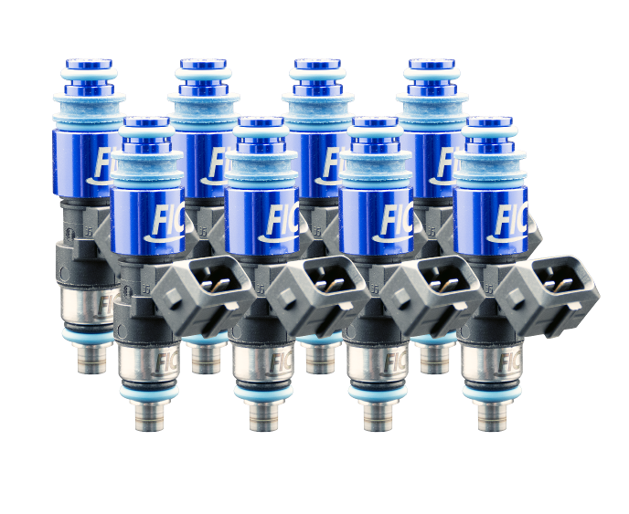 Fuel Injector Clinic 1650cc High-Z Injector Set Set of 8 Custom Fitment ISC-1650H-8