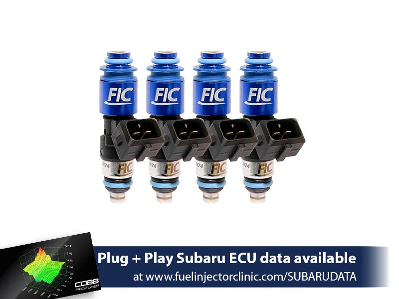 Fuel Injector Clinic 1650cc High-Z Injector Set IS176-1650H