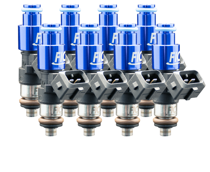 Fuel Injector Clinic 1650cc High-Z Injector Set Set of 8 Custom Fitment ISC-1650H-8