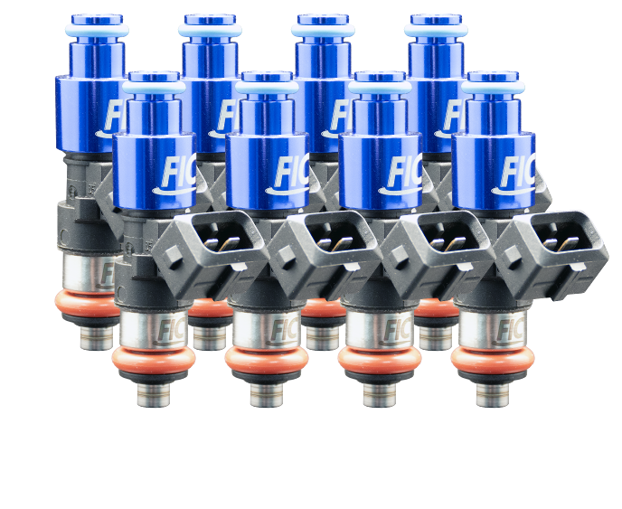 Fuel Injector Clinic 1650cc High-Z Injector Set Set of 8 Custom Fitment ISC-1650H-8