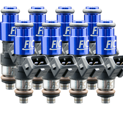 Fuel Injector Clinic 1650cc High-Z Injector Set Set of 8 Custom Fitment ISC-1650H-8