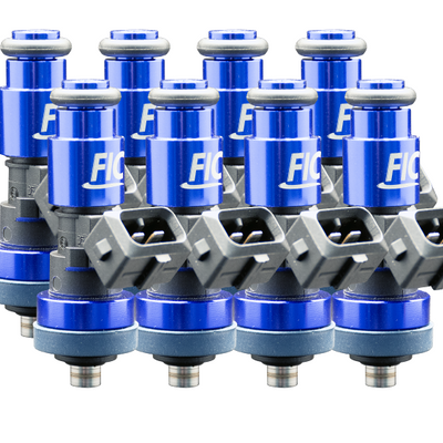 Fuel Injector Clinic 1650cc High-Z Injector Set Set of 8 Custom Fitment ISC-1650H-8