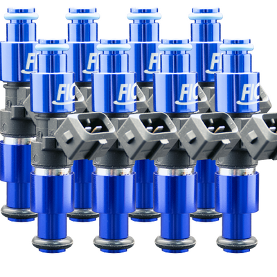 Fuel Injector Clinic 1650cc High-Z Injector Set Set of 8 Custom Fitment ISC-1650H-8