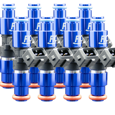 Fuel Injector Clinic 1650cc High-Z Injector Set Set of 8 Custom Fitment ISC-1650H-8
