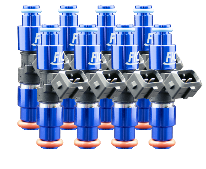 Fuel Injector Clinic 1650cc High-Z Injector Set Set of 8 Custom Fitment ISC-1650H-8