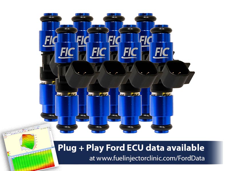 Fuel Injector Clinic 1650cc High-Z Injector Set IS402-1650H