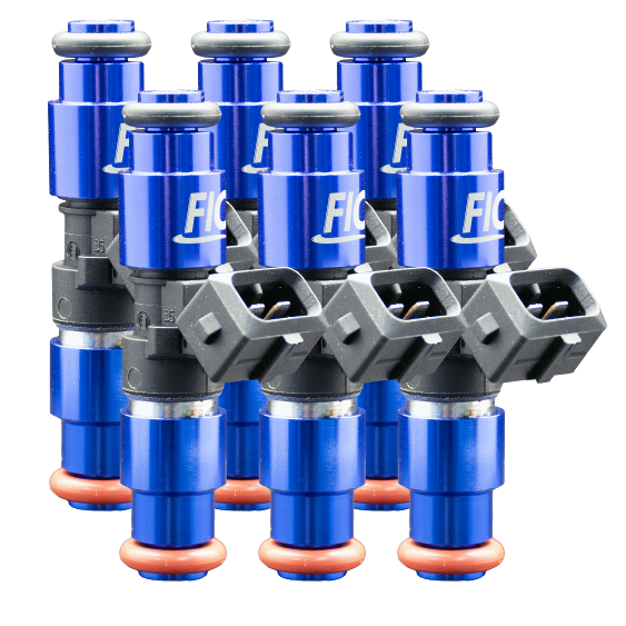 Fuel Injector Clinic 1650cc High-Z Injector Set Set of 6 Custom Fitment ISC-1650H-6