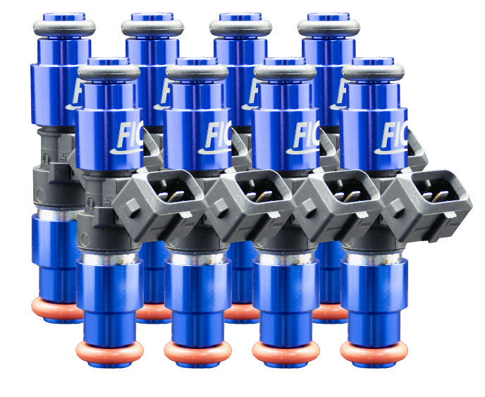 Fuel Injector Clinic 1650cc High-Z Injector Set Set of 8 Custom Fitment ISC-1650H-8