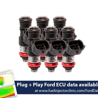 Fuel Injector Clinic 2150cc High-Z Injector Set for Ford Mustang V6 2011-2017 IS461-2150H
