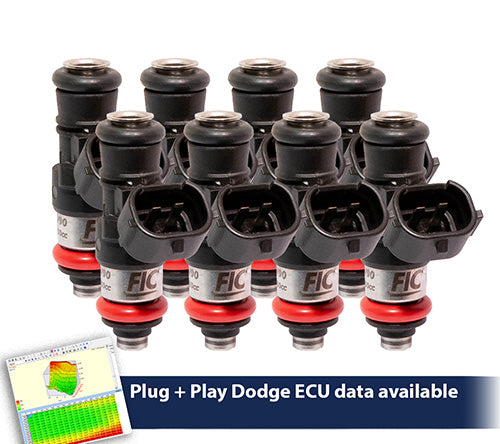 Fuel Injector Clinic 2150cc High-Z Injector Set for Dodge Hemi Gen 1-4 Whipple Supercharger IS153-2150H-SC