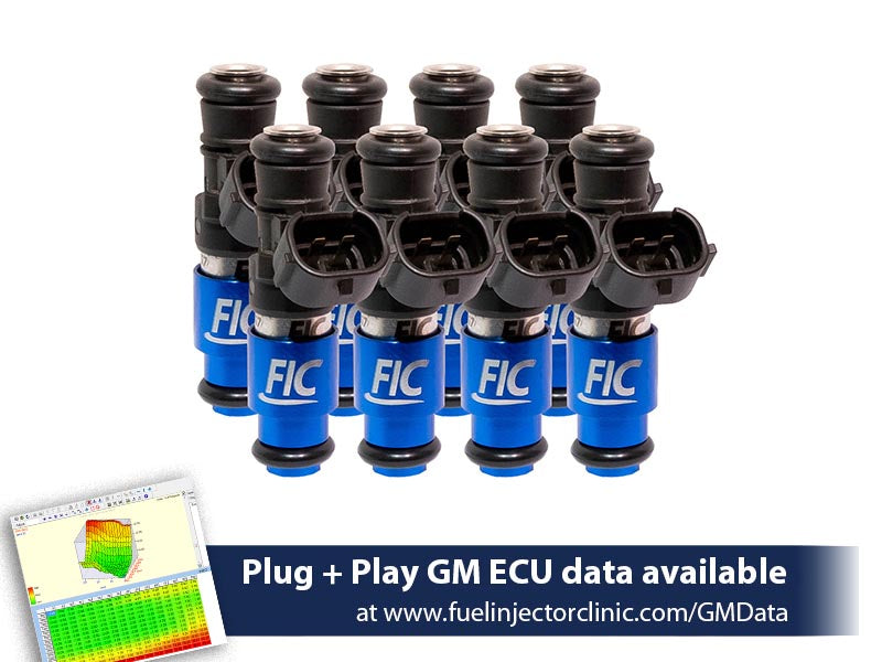 Fuel Injector Clinic 2150cc High-Z Injector Set for LS Truck 2007-2013 IS304-2150H