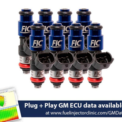 Fuel Injector Clinic 2150cc High-Z Injector Set for GM LS2 IS302-2150H