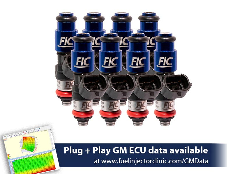 Fuel Injector Clinic 2150cc High-Z Injector Set for GM LS2 IS302-2150H