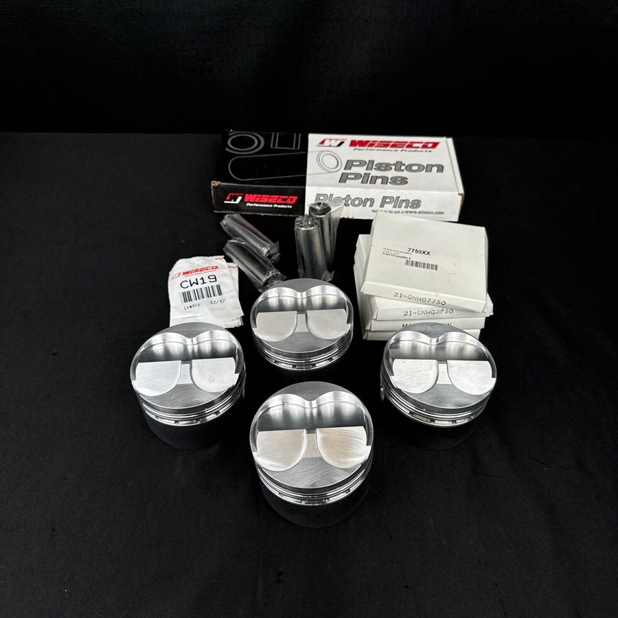 Wiseco D16Y8 Pistons 77.5MM 12:5:1 Ultimate Piston Gas Ported Sleeve Required NA