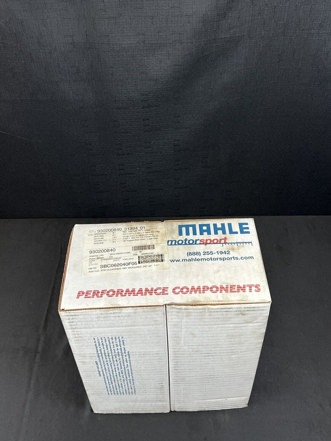 MAHLE PISTONS 930200840 FORGED FLAT TOP 4.040 BORE SBC (8)