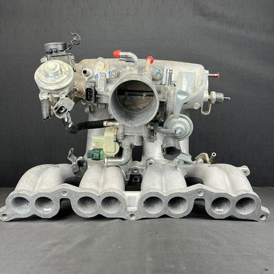 Toyota Tacoma Throttle Body w/Intake Manifold 22210-75210 Manual OEM 1997-2004