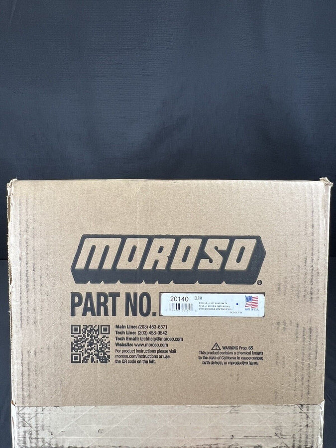 Moroso 20140 LS Swap (w/Rear Sump + Two -10An Fittings)  7qt