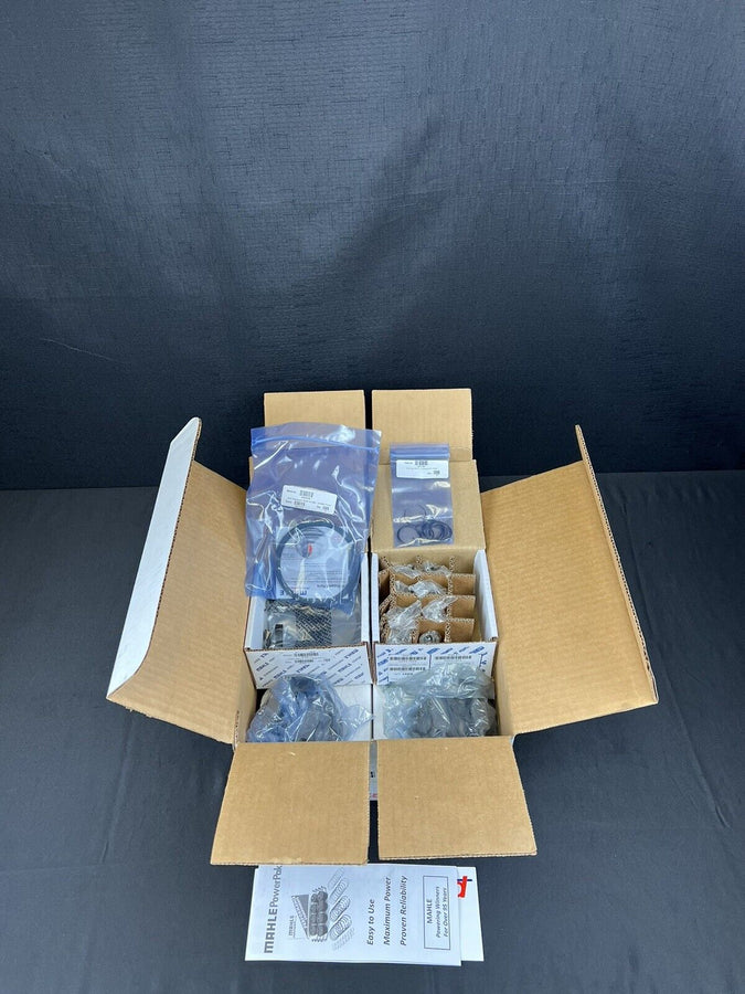 MAHLE PISTONS 930200840 FORGED FLAT TOP 4.040 BORE SBC (8)