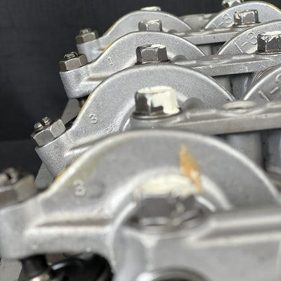 Mitsubishi/Clark 4G54 Forklift Cylinder Head w/ valves springs Complete CL909852