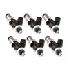 ID2600-XDS Set of 6 Fuel Injectors 2600.48.14.R35.6 Nissan GTR R35