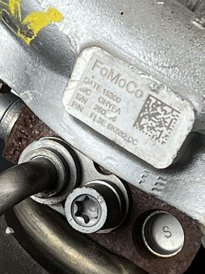 FORD F150 2.7L TURBOCHARGER FOMOCO FL3E-6K682-DC PASSENGER RIGHT SIDE 2015-2017