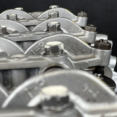 Mitsubishi/Clark 4G54 Forklift Cylinder Head w/ valves springs Complete CL909852