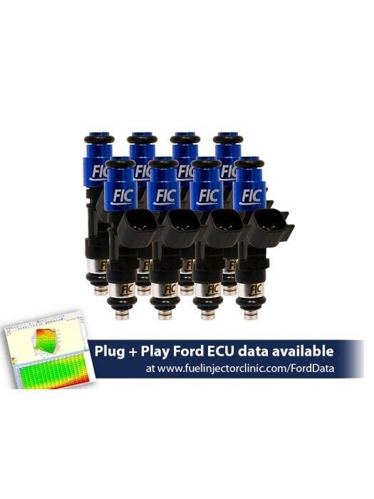 1000cc FIC Fuel Injector Set IS408-1000H Ford F150 SVT Raptor 2010-2014