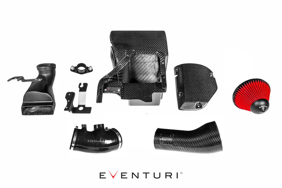 Eventuri FK8 Civic Type-R Black Carbon Intake System - V2 In Stock !