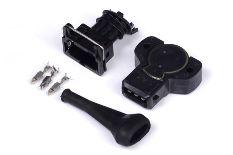 Haltech HT-010404 Throttle Position Sensor -Black CCW Rotation 8mm D-Shaft