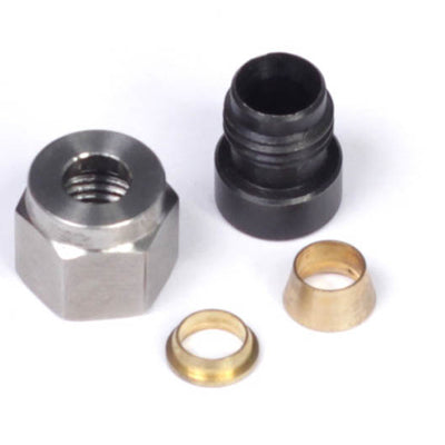 Haltech HT-010810 1/4" Mild Steel Weld-on Kit - inc Nut and Ferrule